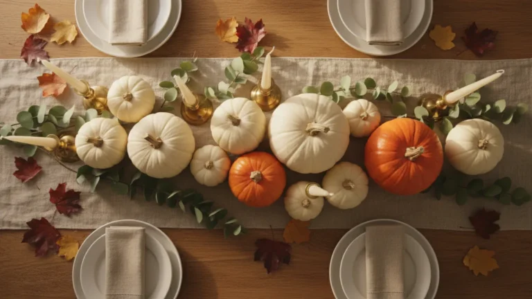 Thanksgiving Table Centerpieces: 25 + Stunning Ideas to Transform Your Holiday Dinner