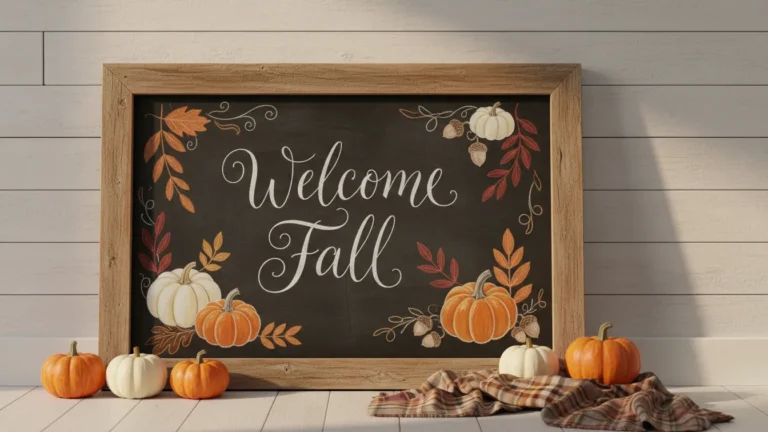 Fall Chalkboard Ideas: 50+ Creative Ways to Celebrate Autumn in Style