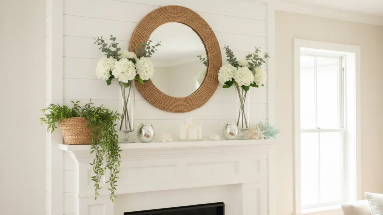 Summer Mantel Decor: Fresh Ideas to Transform Your Fireplace for the Season