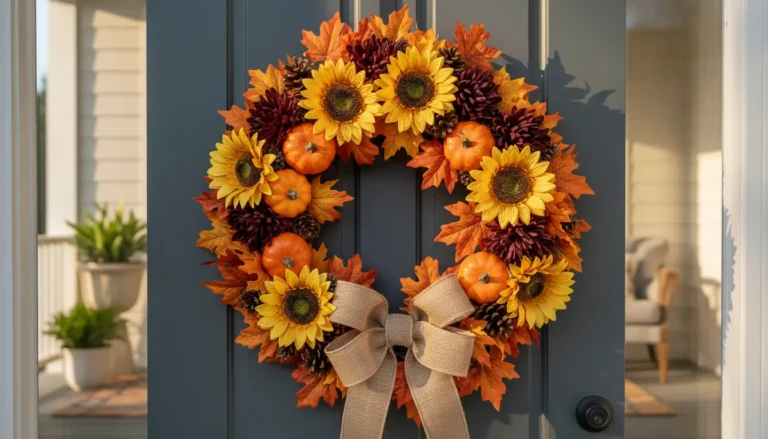 Fall Wreaths for Front Door: Your Complete Guide to Stunning Autumn Entrances