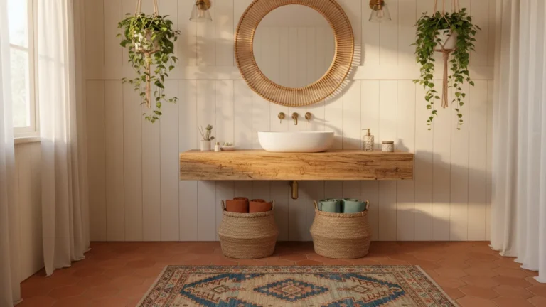 Boho Style Bathroom: Transform Your Space Into a Bohemian Paradise (2026 Guide)