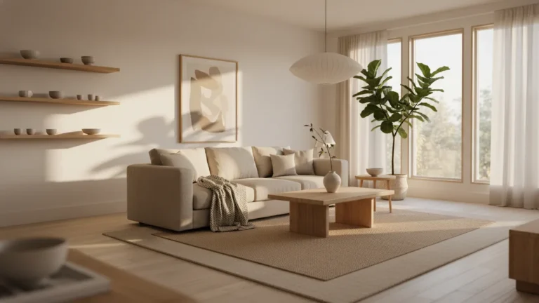 Japandi Living Room Ideas: The Perfect Blend of Japanese and Scandinavian Design